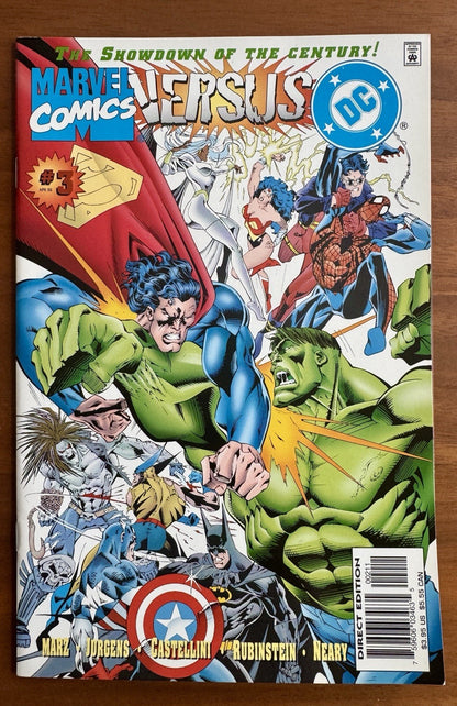 Marvel Comics vs. DC #3 & #4 NM 9.4