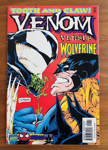 Venom Tooth and Claw #1 NM Wolverine vs. Venom