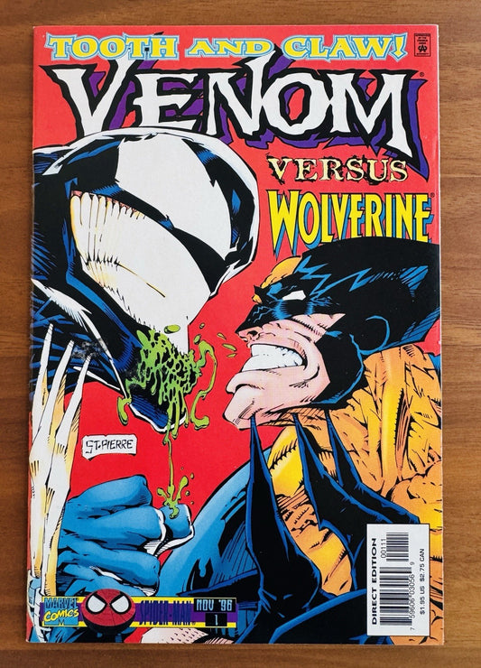 Venom Tooth and Claw #1 NM Wolverine vs. Venom