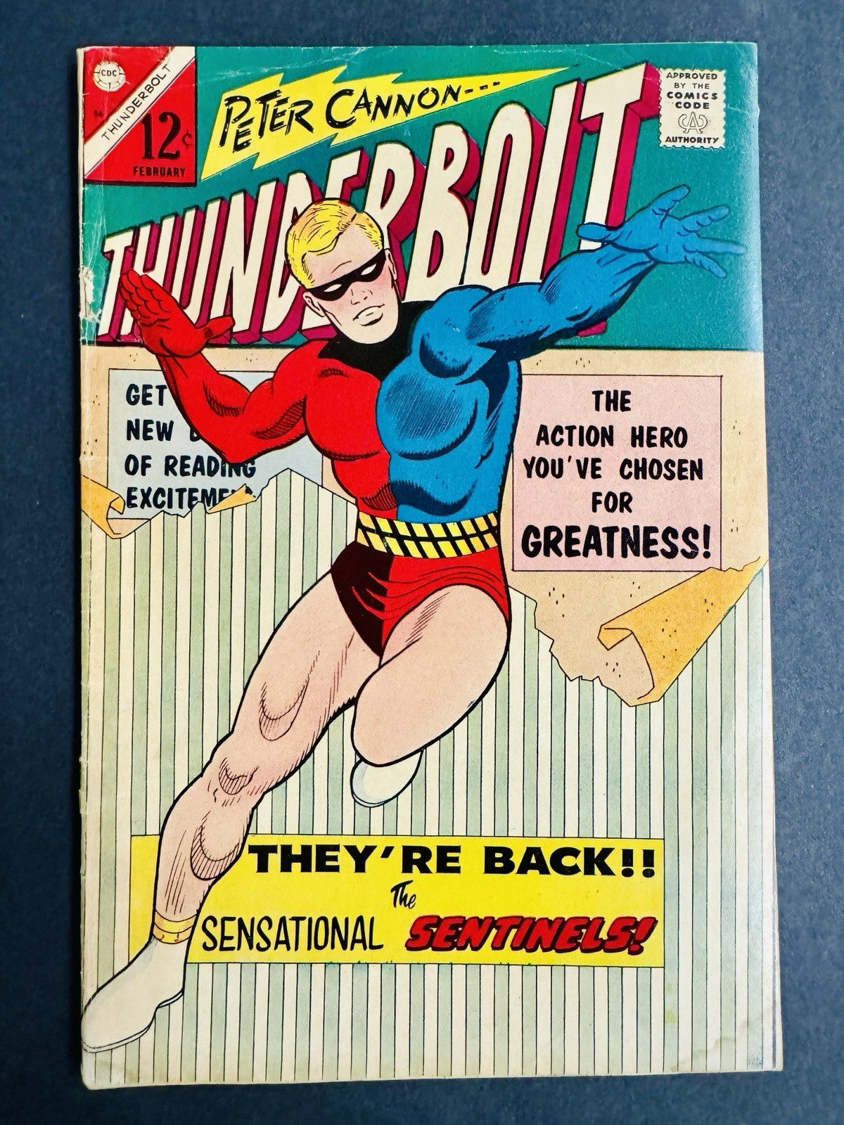 Thunderbolt  # 56 (CHARLTON) (1967) Peter Cannon Fine- 5.5