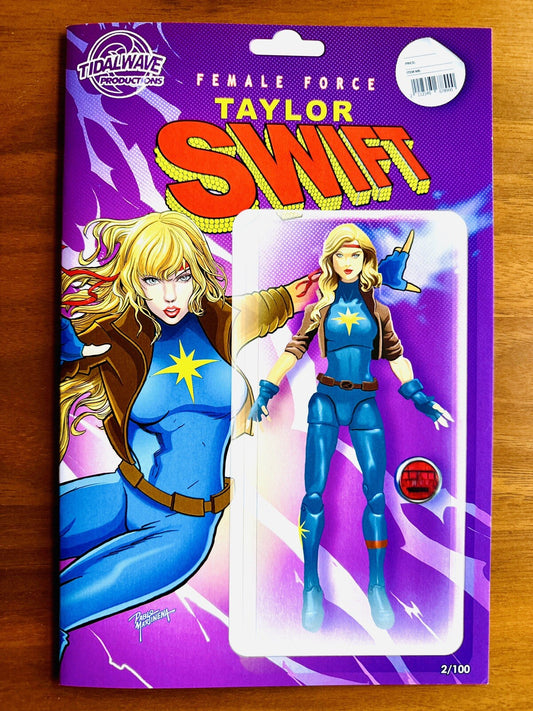 Female Force Taylor Swift - Dazzler Action Figure - Secret Variant 2/100 NM+