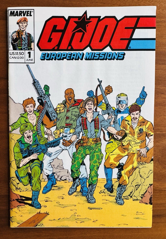 G.I. Joe: European Missions #1    NM 9.4