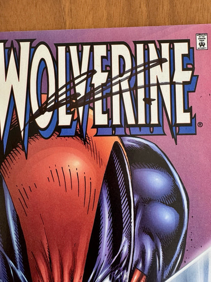 Wolverine #155 Signed by Rob Liefeld NM 9.4