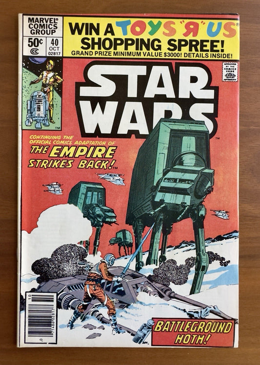 Star Wars #40 F/VF Newsstand