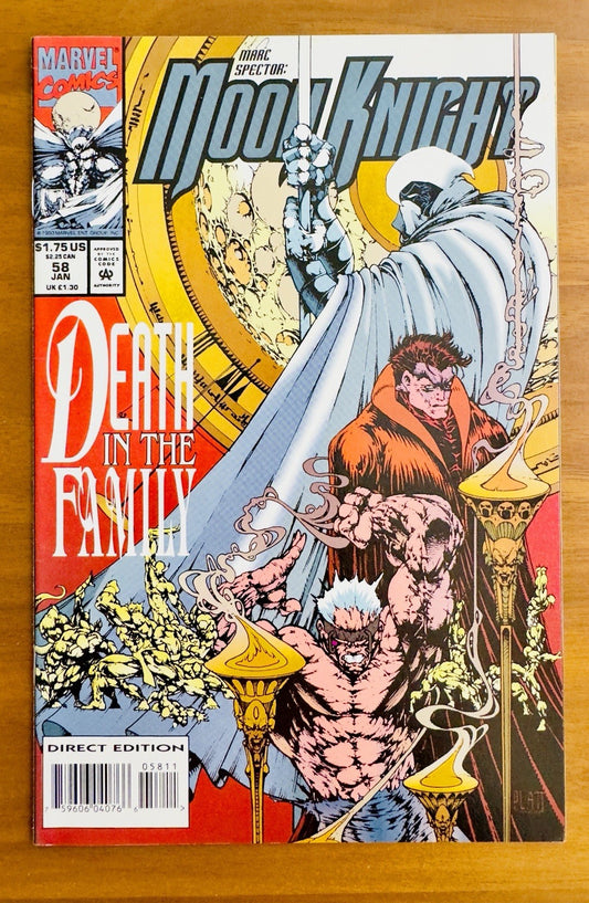 Marc Spector Moon Knight # 58 NM 9.4