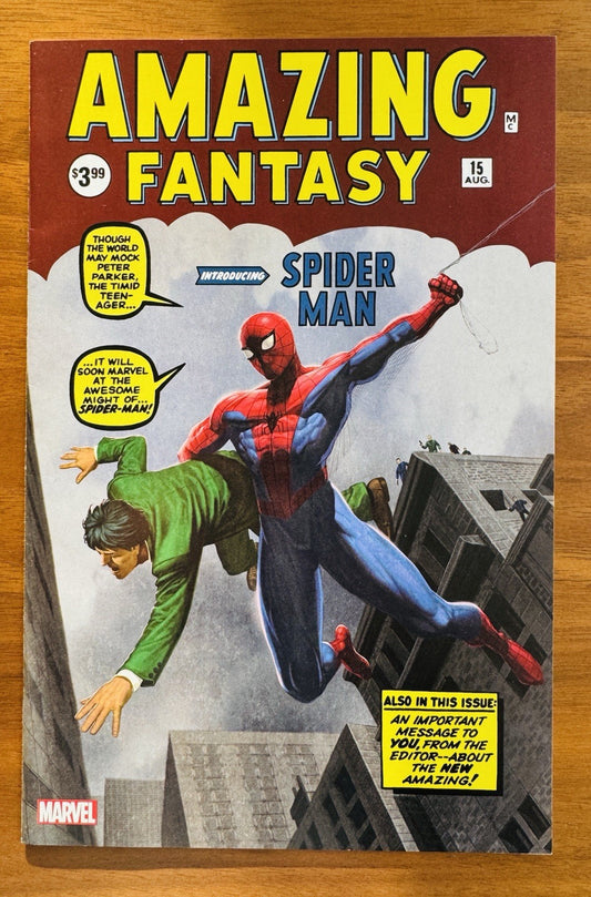 Amazing Fantasy #15 Facsimile Unknown Comic Books Variant