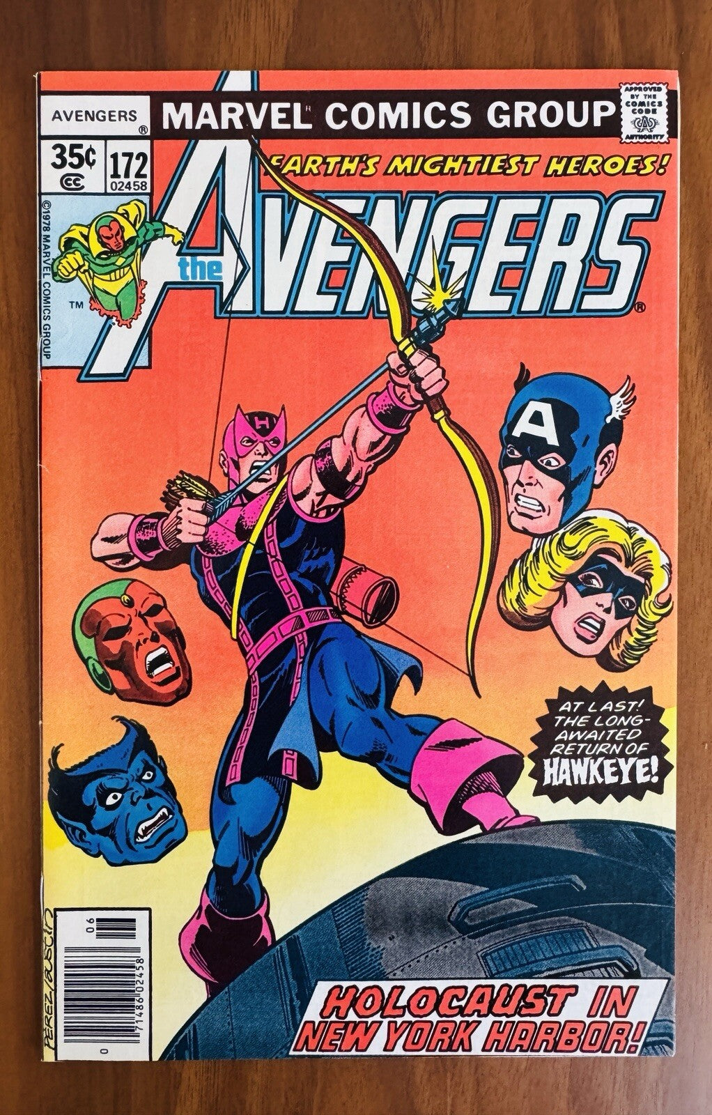 Avengers #172 VF/NM 9.0