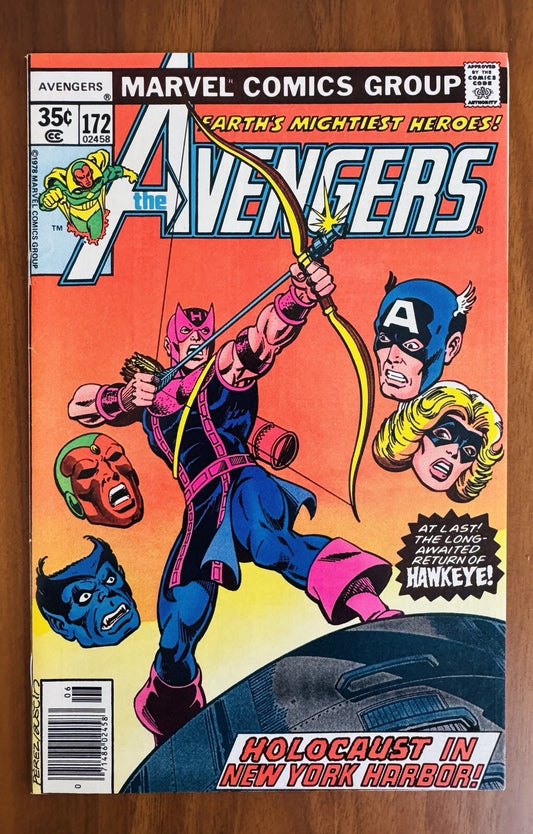 Avengers #172 VF/NM 9.0
