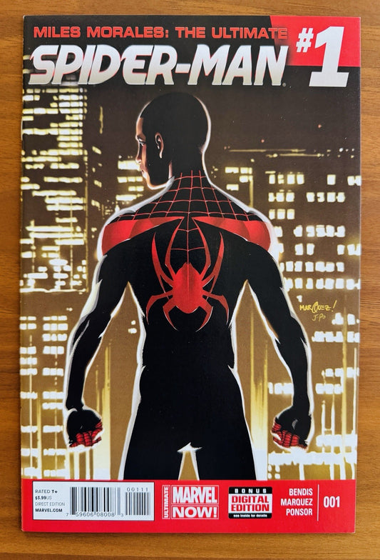 Miles Morales, Ultimate Spider-Man #1   NM+ 9.6