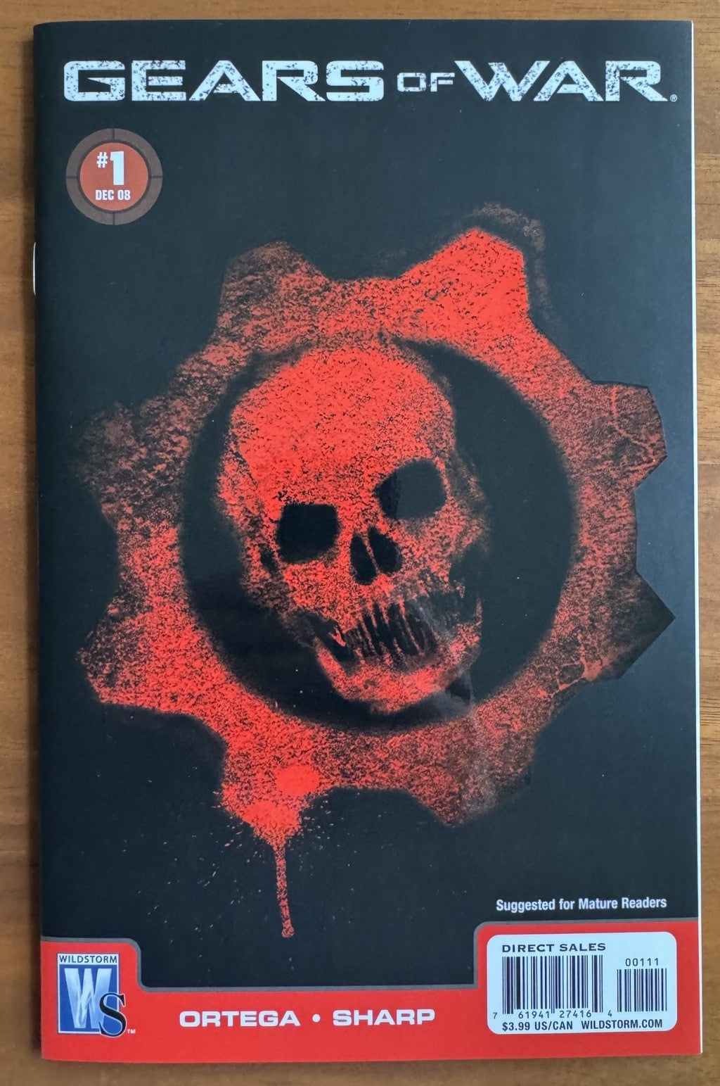 Gears of War # 1 Wildstorm Comics NM 9.4