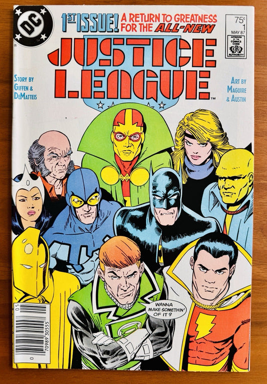 Justice League #1 - 1st appearance of Maxwell Lord VF/NM