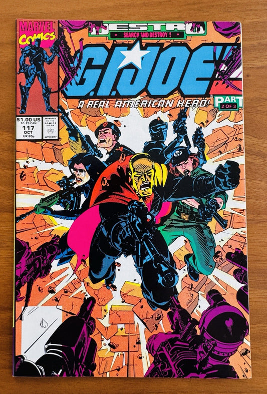 GI Joe : A Real American Hero #117  - NM 9.4