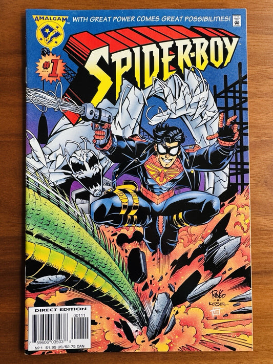 Spider-Boy #1  -  1st Appearance Spider-Boy, Bizarnage, King Lizard