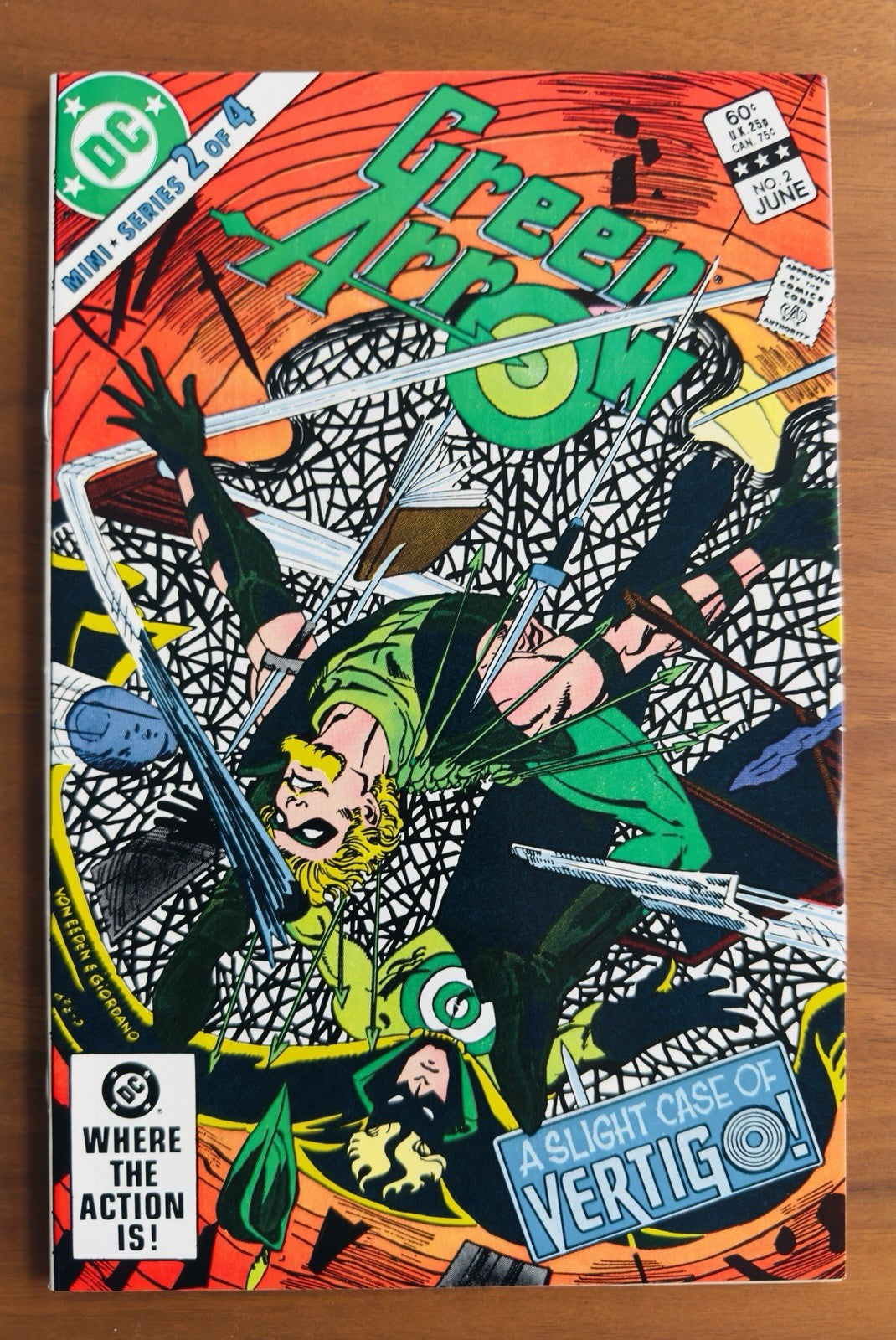 Green Arrow #1 - 4 - Complete Series Newsstand VFNM