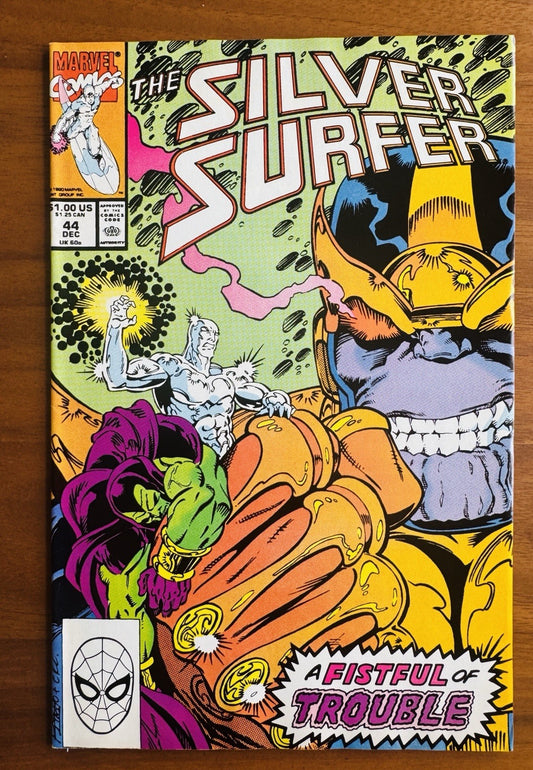 Silver Surfer #44 1st Infinity Gauntlet   NM 9.4