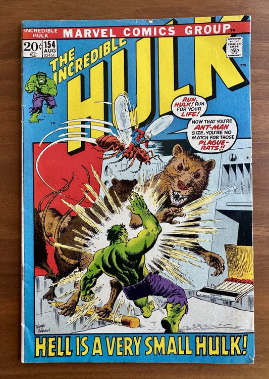 Incredible Hulk #154 Fine 6.0