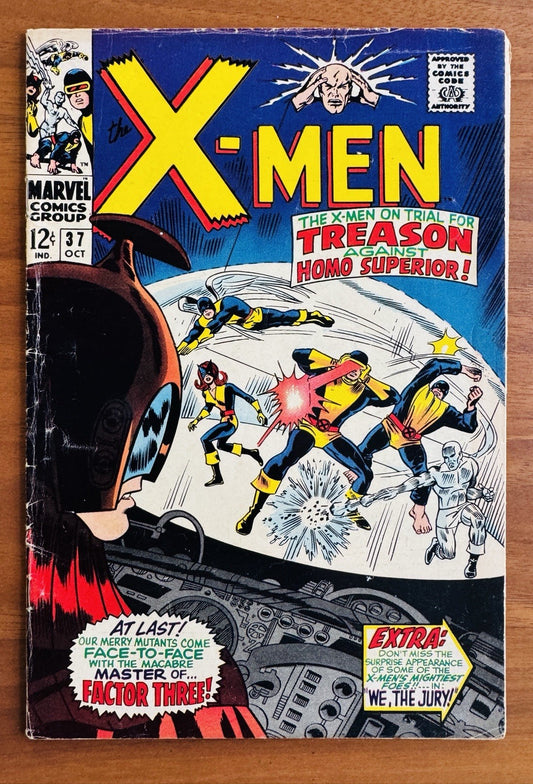 X-Men #37 -  VG/F 5.0