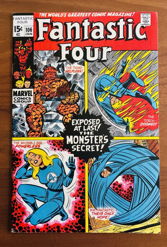 Fantastic Four #106 F/VF 7.0