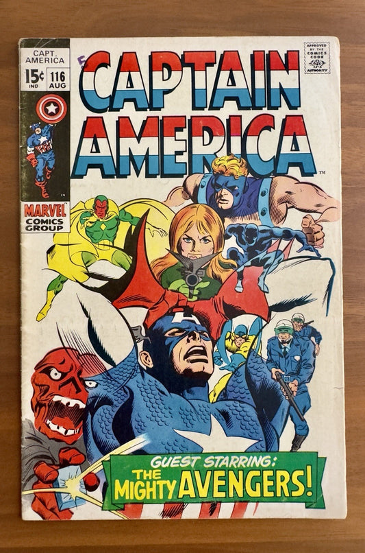 Captain America #116 FN- 5.5