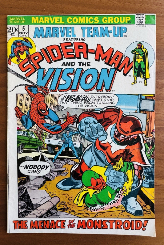 Marvel Team-Up #5 - 1st Monstroid Fine+
