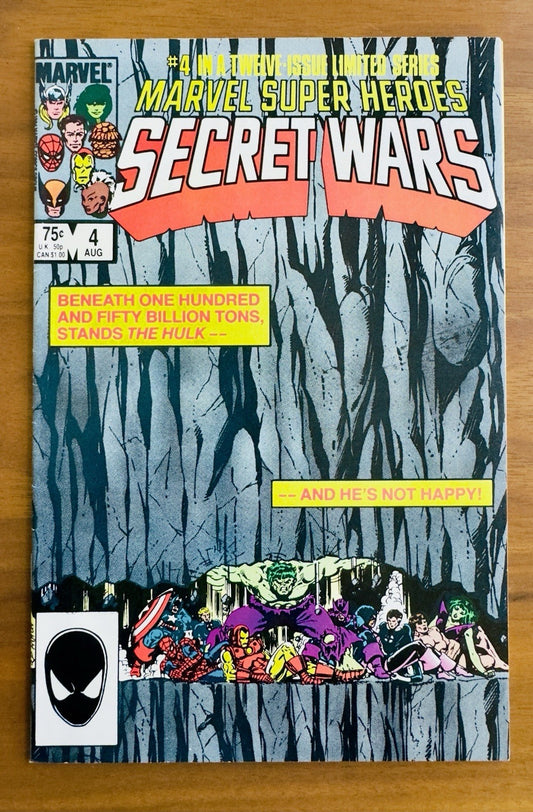 Marvel Comics Super Heroes Secret Wars #4 VF 8.0