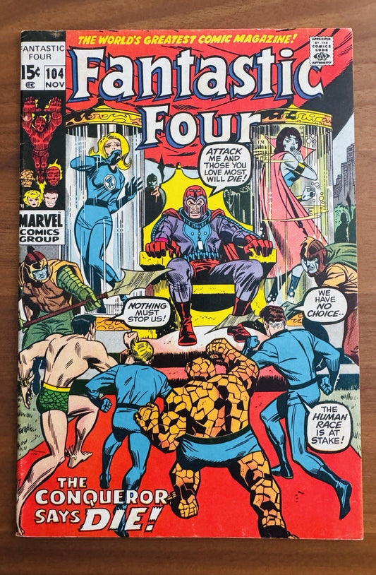 Fantastic Four #104  F+ 6.5