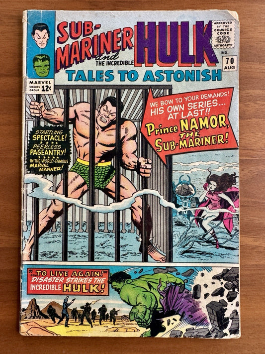 Tales to Astonish #70 VG 3.0 - 1st King Neptune