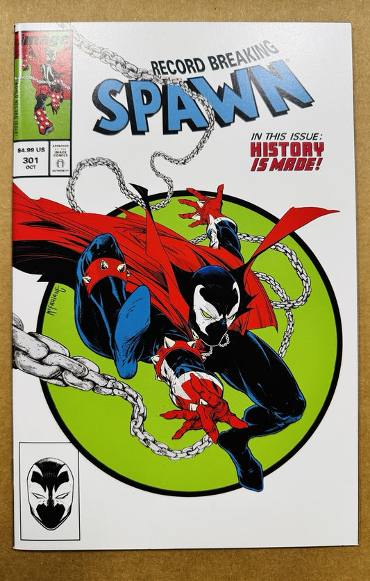 Spawn #301 Todd McFarlane Spider-Man #301 Homage Cover H Variant Image 2019 NM+