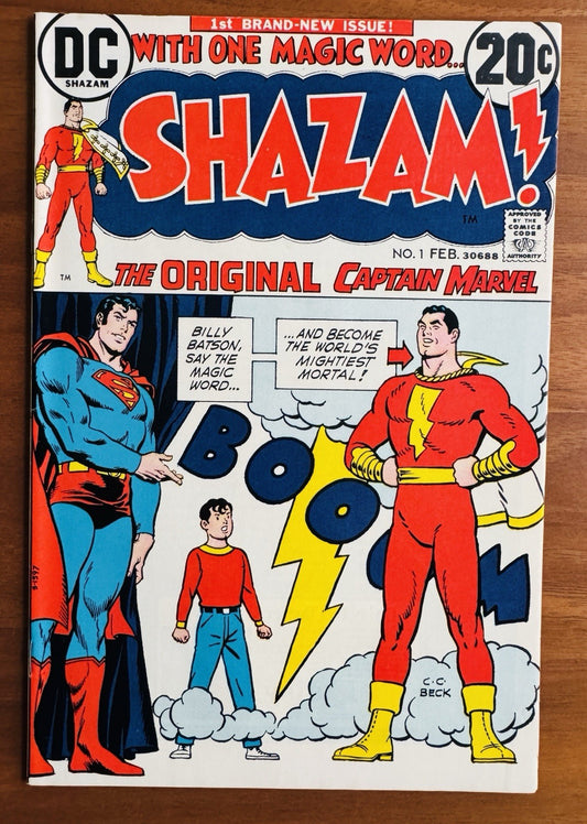 SHAZAM! #1 -1st Dr. Sivana 1973 DC VF+