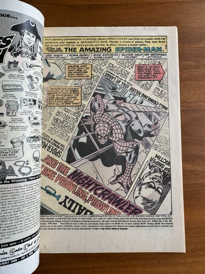 Amazing Spider-Man #161  FN+ 1st Jigsaw