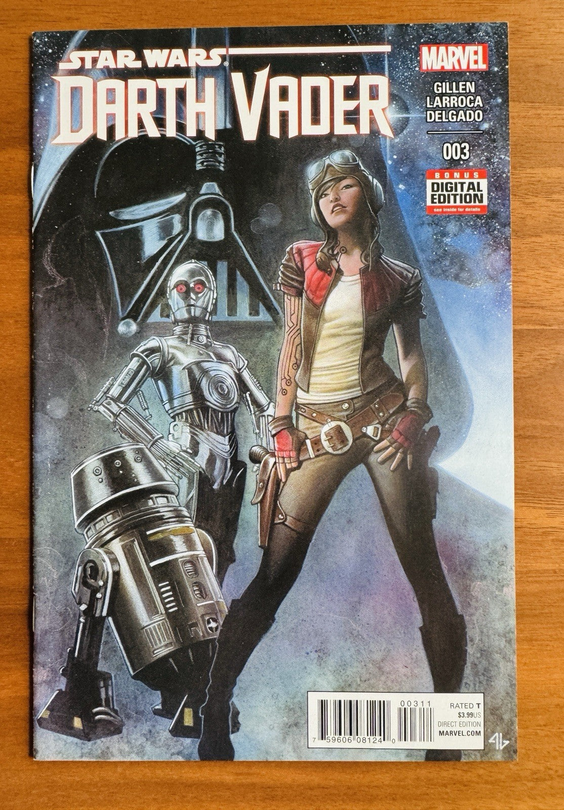 Star Wars Darth Vader #3 -1st Full Dr. Aphra, Triple Zero, & BT-1 NM 9.4