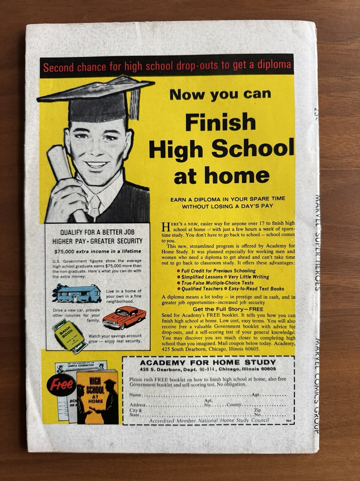 Marvel Super Heroes #21 Fine+ 6.5