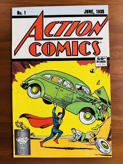 Action Comics #1 VF/NM 50 Fifty Years Reprint