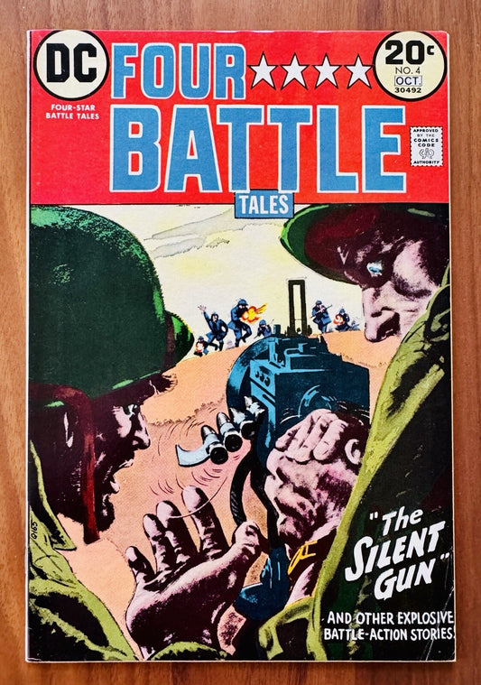 Four Battle Tales #4 Savannah Collection F/VF 7.0 COA included