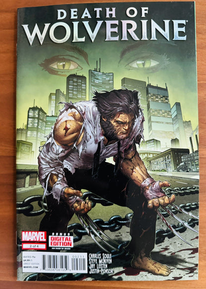 Death Of Wolverine #1-4 Complete series VF/NM (6 Books)