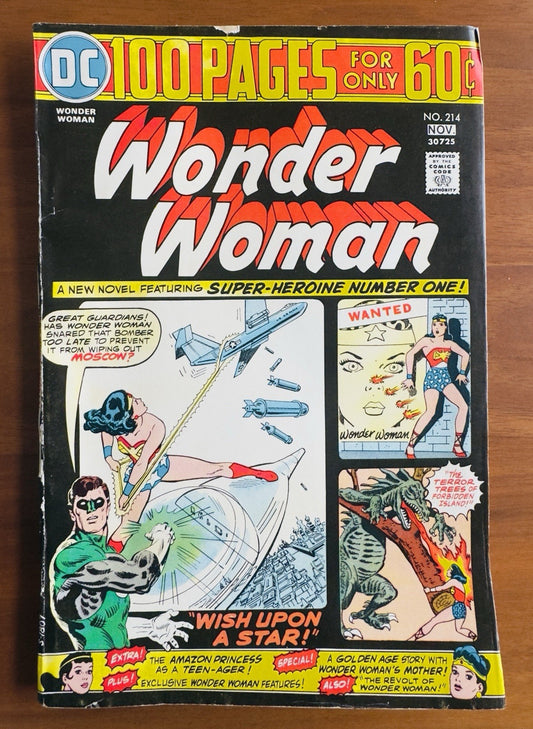 Wonder Woman #214 VG/F  5.0