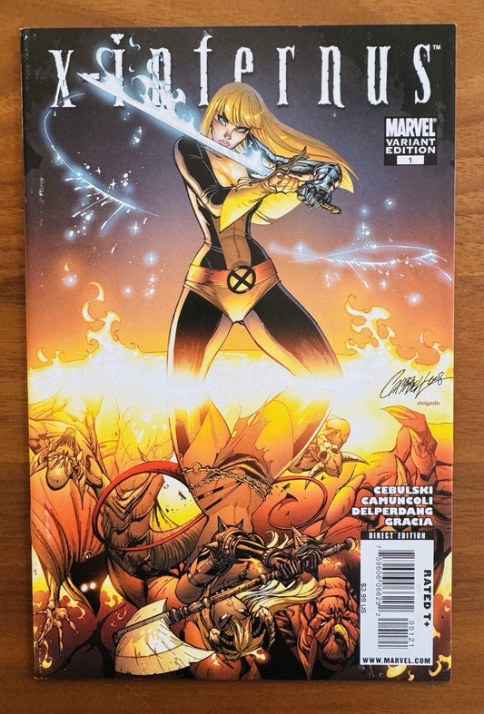 X-Infernus 1 J. Scott Campbell Variant 9.2 NM-