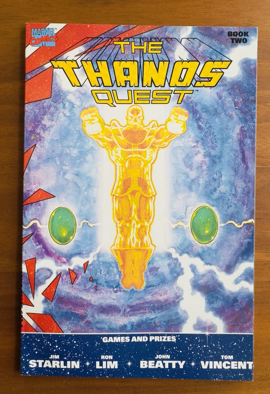 The Thanos Quest # 2  VFNM  Newsstand