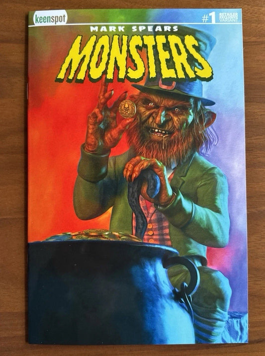 Mark Spears Monsters #1 NM+ 4th Print Leprechaun