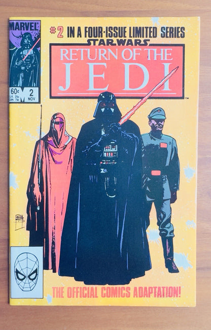 Star Wars Return of the Jedi 1,2,3,4  Complete Set VF