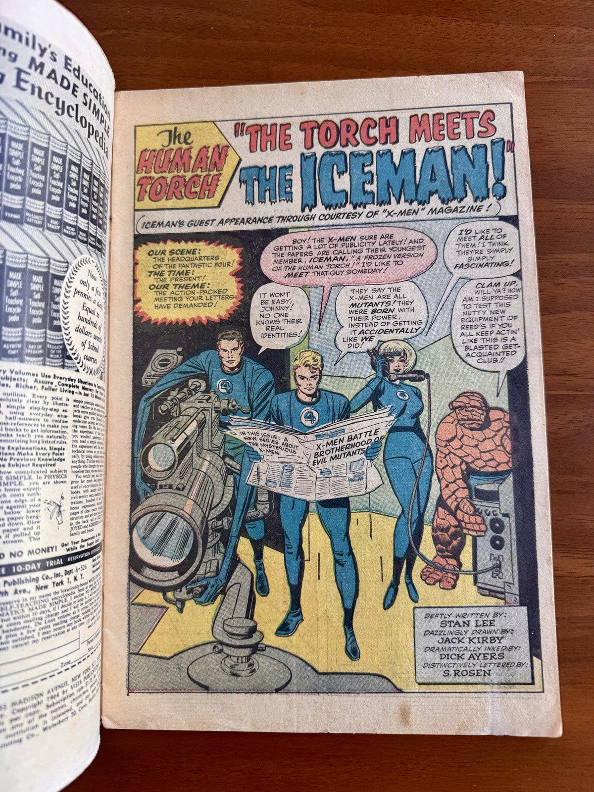Strange Tales #120  2.5 - 1st Crossover of Human Torch and Iceman