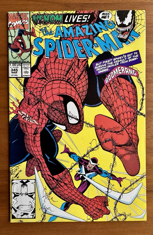 Amazing Spider-man #345 NM 9.4
