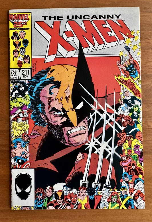 Uncanny X-Men #211 VFNM 9.0