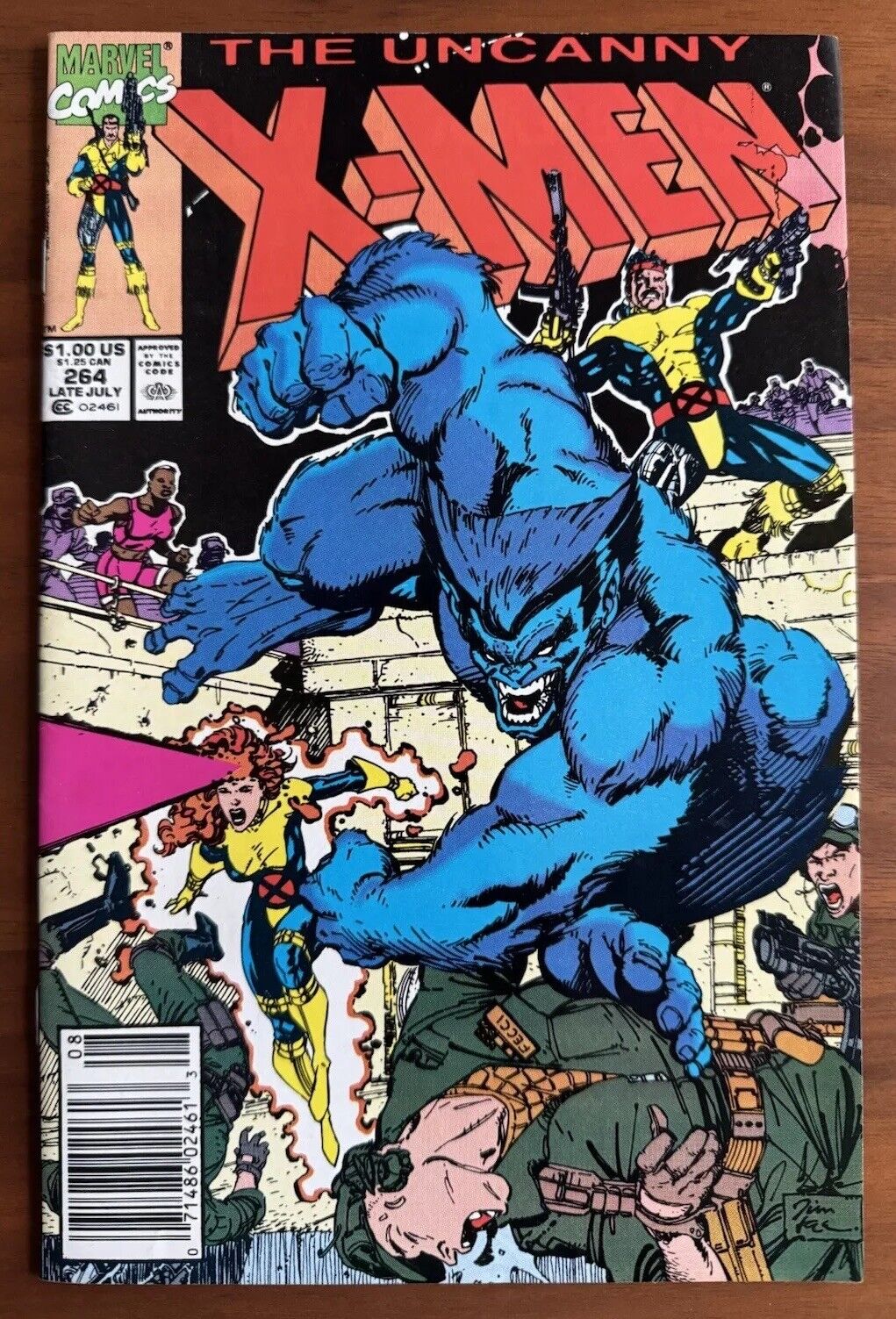 Uncanny X-Men #264 VF/NM Newsstand