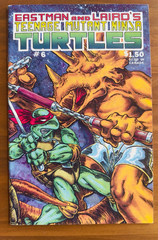 Eastman and Laird's Teenage Mutant Ninja Turtles  #6  F/VF 7.0