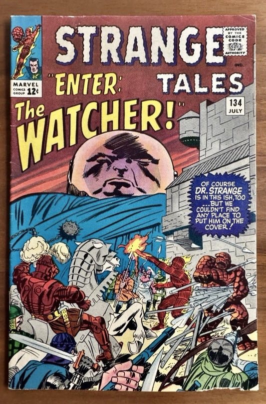 Strange Tales  #134  VG+  1st Watcher