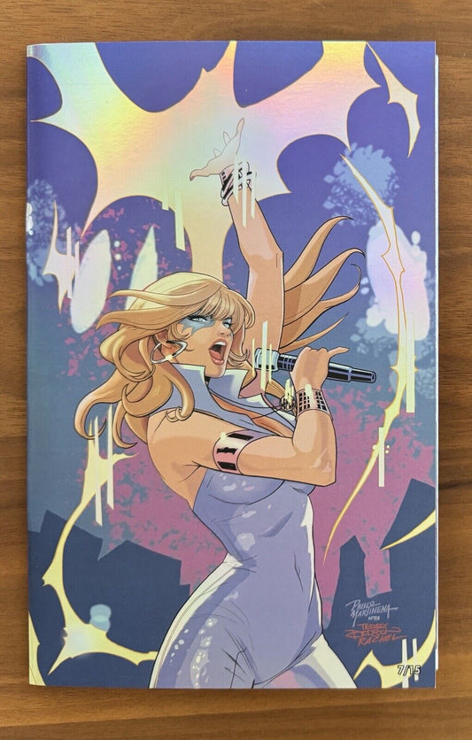 Female Force: Taylor Swift #2 Tidal Wave Comics Virgin Ed NM+ (7/15)