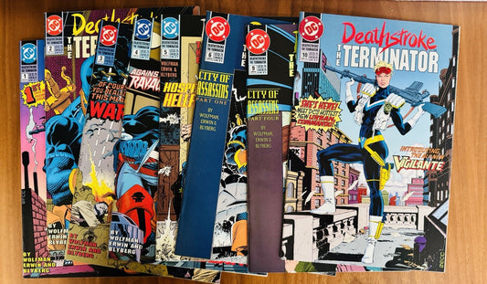 Deathstroke: The Terminator #1 - 10 -(8 Issues) NM