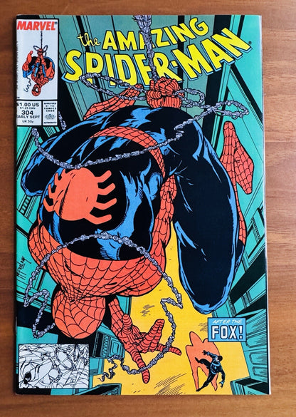 Amazing Spiderman #304 NM- 9.2