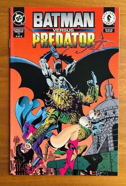 Batman versus Predator II #1, 2, 3, 4  (complete series)  NM